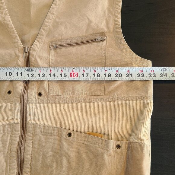 Vintage Nexxt Hunting Fishing Cotton Outdoor Vest Large - Picture 4 of 7